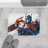 Optimus Prime Watercolor — Non-Slip Bath Mat — Bathroom Floor Lifestyle View