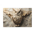 Owl Made of Star Maps — 24×16 Canvas Wall Art — Front Gallery-Wrapped Canvas View