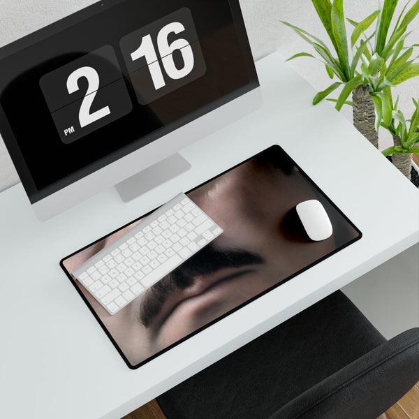 Pablo Escobar — XXL Gaming Desk Mat — Gaming & Workspace Desk Setup View