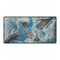 Painted Clouds Forming Human Hands — XL & XXL Desk Mat — Full Top-Down Artwork View
