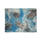 Painted Clouds Forming Human Hands — 50×60 Plush Throw Blanket — Full Flat Artwork View