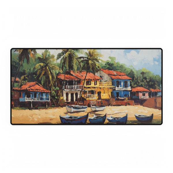 Panaji Goa Painting (Edition II) — XXL Gaming Desk Mat — Full Top-Down Artwork View