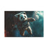 Panda Astronaut Floating in Space — 24×16 Canvas Wall Art — Front Gallery-Wrapped Canvas View