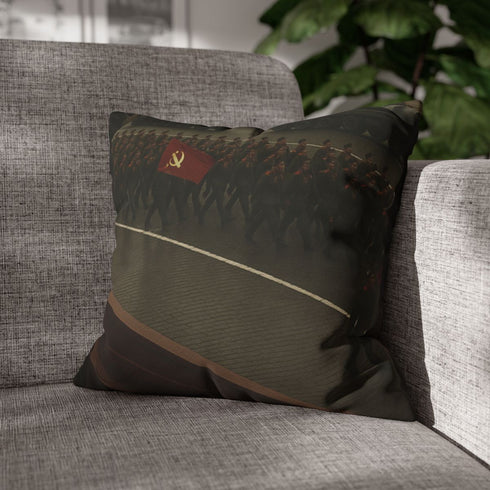 Parade — 40×40 Cushion Cover — Sofa & Armchair Living Room Lifestyle View