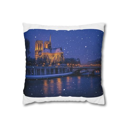 Paris Winter Wonderland Pillowcase