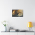 Phantom Pirate Ship in Nebula Sea — Stretched Canvas Wall Art — Living Room Wall Lifestyle View