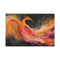 Phoenix Formed from Radio Waves — Canvas Wall Art — Front Gallery-Wrapped Canvas View
