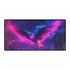 Plasma Phoenix over a Neon Skyline — XL Gaming Desk Mat — Full Top-Down Artwork View