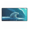 Arctic Polar Bear on Glacial Ice Floe — XXL Gaming Desk Mat — Full Top-Down Artwork View