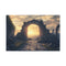 Portal Opening Above Ancient Ruins (Edition II) — 24×16 Canvas Wall Art — Front Gallery-Wrapped Canvas View