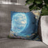 Portal to Parallel Realities Inside Mountain — Double-Sided Cushion Cover — Sofa & Armchair Living Room Lifestyle View