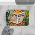 Poster of Bengal Cat Sitting Luxury Memory Foam Bath Mat - Bathroom Lifestyle View