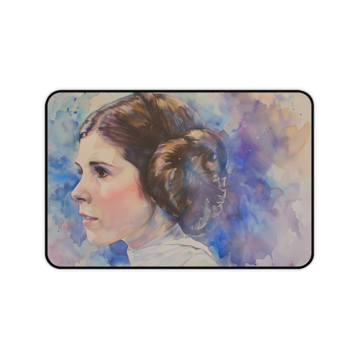 Princess Leia Watercolor Desk Mat