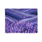 Provence Lavender Fields Seamless Pattern — 50×60 Plush Throw Blanket — Full Spread Plush Fleece Artwork View