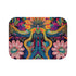 Psychedelic Ayahuasca Pattern — 61×43 Memory Foam Bath Mat — Top-Down Velvet Microfibre Artwork View