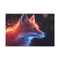 Quantum Fox Made of Particles (Edition III) — 24×16 Canvas Wall Art — Front Gallery-Wrapped Canvas View