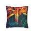 Quantum Maze Reflecting All Realities — Double-Sided Cushion Cover — Front Double-Sided Cushion View