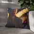Qui Gon Jinn Walking — Double-Sided Cushion Cover — Sofa & Armchair Living Room Lifestyle View