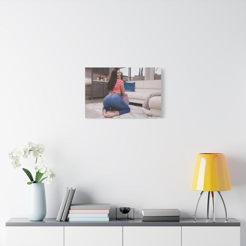 Rachel Starr — Stretched Canvas Wall Art — Living Room Wall Lifestyle View