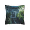 Rainforest Growing on Space Station — Double-Sided Cushion Cover — Front Double-Sided Cushion View