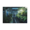 Rainforest Growing on Space Station — Canvas Wall Art — Front Gallery-Wrapped Canvas View