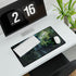 Rainforest Growing on Space Station — XXL Gaming Desk Mat — Gaming & Workspace Desk Setup View