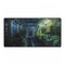 Rainforest Growing on Space Station — XXL Gaming Desk Mat — Full Top-Down Artwork View