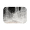 Ray City Road in Black Luxury Memory Foam Bath Mat - Top View