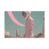1980s Retro Synthwave Sci-Fi Horizon — 24×16 Canvas Wall Art — Front Gallery-Wrapped Canvas View