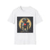 Retro Robot — Graphic Cotton T-Shirt — Front Graphic Print View