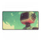 Retro Robot in Vintage Sci Fi — XXL Gaming Desk Mat — Full Top-Down Artwork View