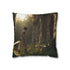 Rey Training with Her Lightsaber — Double-Sided Cushion Cover — Front Double-Sided Cushion View
