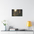 Rey Training with Her Lightsaber — Stretched Canvas Wall Art — Living Room Wall Lifestyle View
