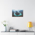 River Shaped Like Dragons Tail — Stretched Canvas Wall Art — Living Room Wall Lifestyle View