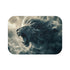 Roaring Lion Made of Cloud — Memory Foam Bath Mat — Top-Down Memory Foam Bath Mat View