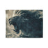 Roaring Lion Made of Cloud — Plush Fleece Throw Blanket — Full Spread Plush Fleece Artwork View