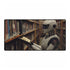 Robot Librarian in Digital Archives — XL & XXL Desk Mat — Full Top-Down Artwork View