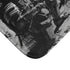 Robot Samurai on Lunar Battlefield — Memory Foam Bath Mat — Microfibre Texture Close-Up View