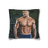 Ryan Terry Abs — 40×40 Cushion Cover — Front 40×40 cm Square Cushion View