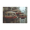Sci Fi City with Floating Trains — 24×16 Canvas Wall Art — Front Gallery-Wrapped Canvas View