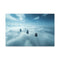 Sea of Clouds with Skydiving Monks — Canvas Wall Art — Front Gallery-Wrapped Canvas View