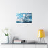 Ship Made of Feathers — Stretched Canvas Wall Art — Living Room Wall Lifestyle View