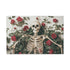 Skeleton in Roses and Vines — 24×16 Canvas Wall Art — Front Gallery-Wrapped Canvas View