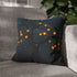 Skeleton Tree Bearing Glowing Fruit — Double-Sided Cushion Cover — Sofa & Armchair Living Room Lifestyle View