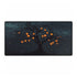 Skeleton Tree Bearing Glowing Fruit — XL & XXL Desk Mat — Full Top-Down Artwork View
