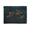 Skeleton Tree Bearing Glowing Fruit — Plush Fleece Throw Blanket — Full Spread Plush Fleece Artwork View