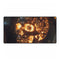 Skull Made of Glowing Circuit Boards — XXL Gaming Desk Mat — Full Top-Down Artwork View