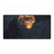 Skull Shaped Moon Over Jungle Ruins — XXL Gaming Desk Mat — Full Top-Down Artwork View
