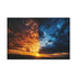 Sky Split Into Day and Night — 24×16 Canvas Wall Art — Front Gallery-Wrapped Canvas View