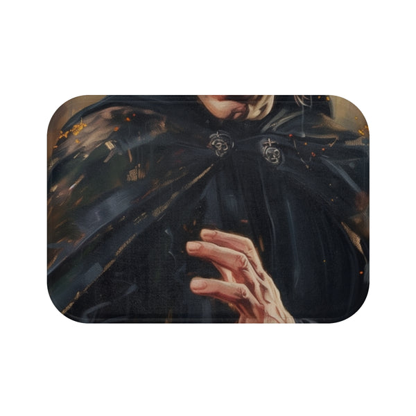 Snape Painting (Edition II) — Memory Foam Bath Mat — Top-Down Memory Foam Bath Mat View